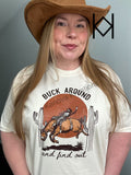Buck Around And Find Out Comfort Colors Tshirt