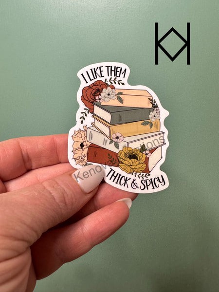 Thick and Spicy Waterproof Sticker