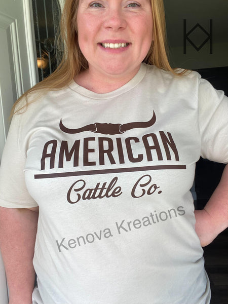 American Cattle Co. Tee