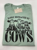 Easily Distracted By Cows Tee