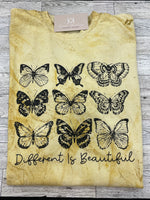 Different is Beautiful Butterfly Tee