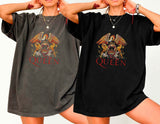 Queen Grunge Band Comfort Colors Tee