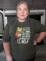 Hide and Go Seek Therapy Frog Tshirt