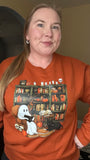 Book Nook Ghost Crewneck