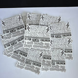 Gentle Parenting Is For Gentle Children Waterproof Sticker