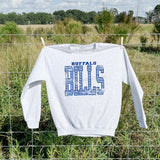 Buffalo Bills Stripes Crewneck