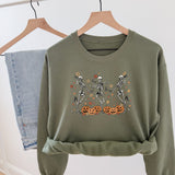 Skelly Pumpkins Crewneck