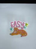 Easy Tiger Waterproof Sticker