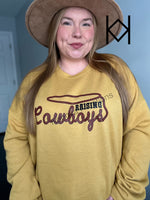 Raising Cowboys Bella Canvas Fleece Crewneck