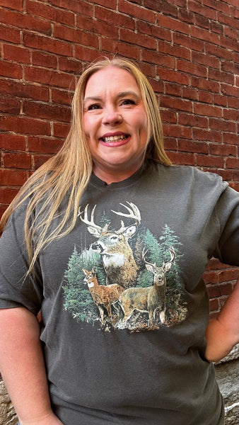 Vintage Deer Tshirt