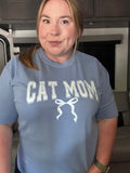 Cat Mom Bow Tshirt