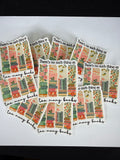 There’s No Such Thing As Too Many Books Waterproof Sticker