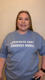 Cowboys and Country Music Tshirt
