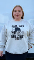 Deja Moo Crewneck