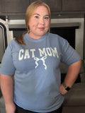 Cat Mom Bow Tshirt