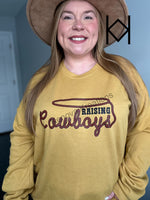 Raising Cowboys Bella Canvas Fleece Crewneck
