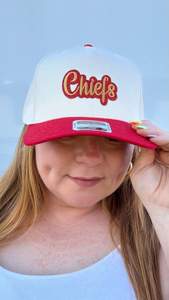 Glitter Chiefs Hat