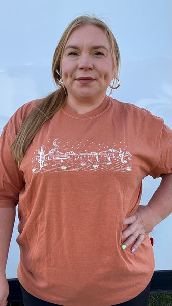 Cactus Scene Tshirt