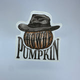 Howdy Pumpkin Waterproof Sticker