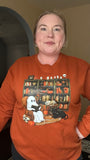 Book Nook Ghost Crewneck