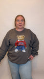Jesus Loves Me Bear Crewneck