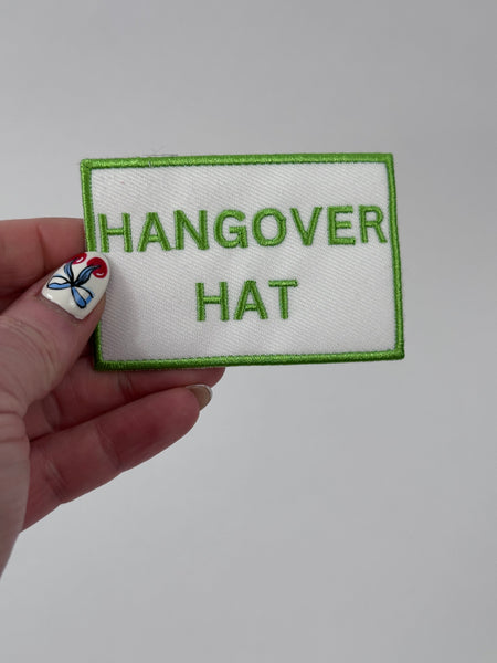 Hangover Hat Adhesive Patch