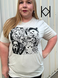 Comic Book Strip Horror Scary Tee