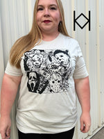 Comic Book Strip Horror Scary Tee