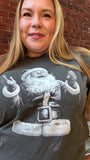Vintage Happy Santa Tshirt