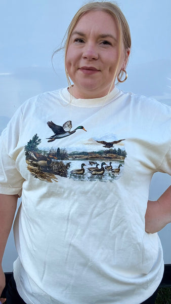 Vintage Flying Duck Tshirt