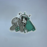 Cowgirl Accessories Waterproof Sticker