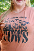 Easily Distracted By Cows Tshirt