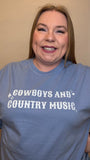 Cowboys and Country Music Tshirt