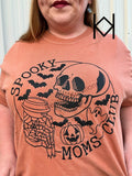 Spooky Mom's Club Comfort Colors Tee