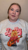 Dolly Guitar Crewneck