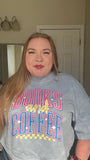 Books and Coffee Comfort Colors Tee