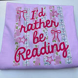I'd Rather Be Reading Cottage Core Crewneck