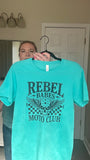 Rebel Babes Moto Club Comfort Colors Tee