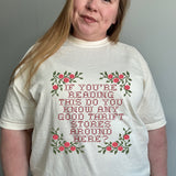 If You Are Reading This Thrift Stores Comfort Colors Tee