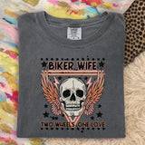 Biker Wife Comfort Colors Tee