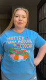 Hotter Than A Hoochie Coochie Gator Comfort Colors Tee