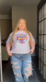 Pontoons and High Noons Comfort Colors Tee