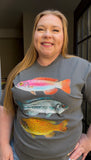 Summer Fish Stack Comfort Colors Tee
