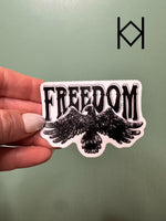 Freedom Waterproof Sticker